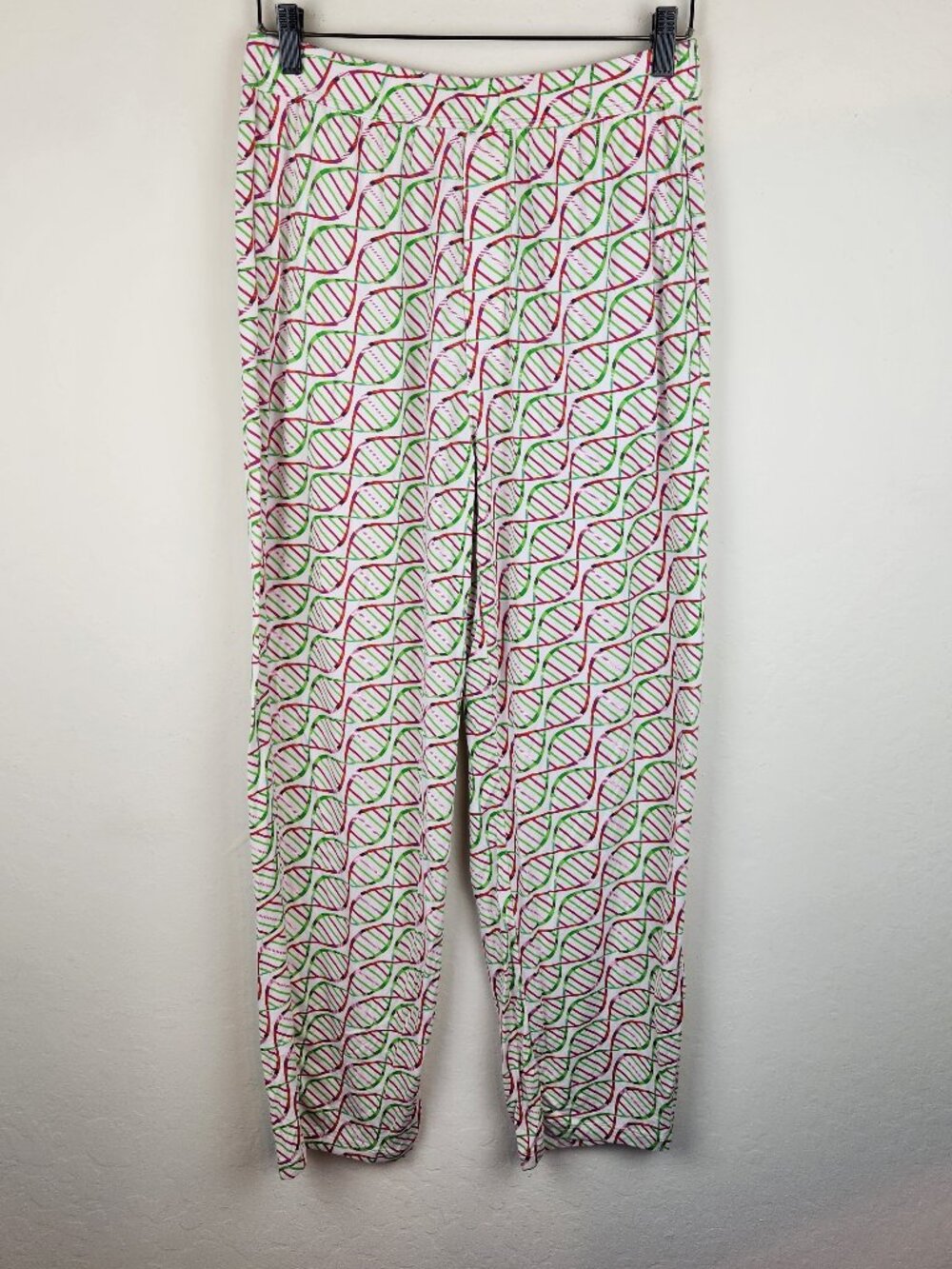 Kickee Women's Bamboo Viscose 23andMe DNA Strand Print Pajama Pants sz M